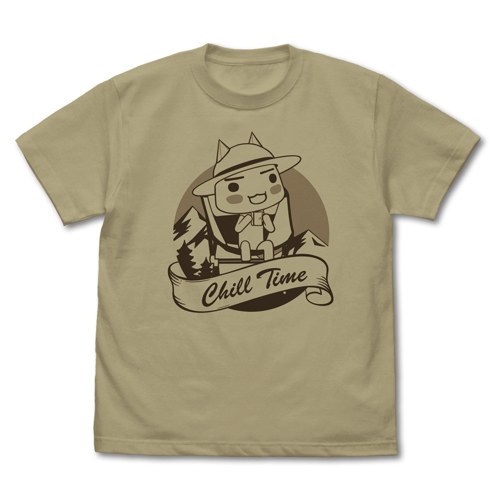 Cospa 011226 トロ Tシャツ まったりキャンプVer. [どこでもいっしょ] SAND KHAKI