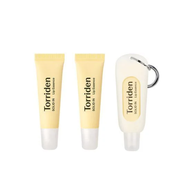 TORRIDEN SOLID IN Ceramide Lip Essence 11ml+11ml+11ml (includes keychain)