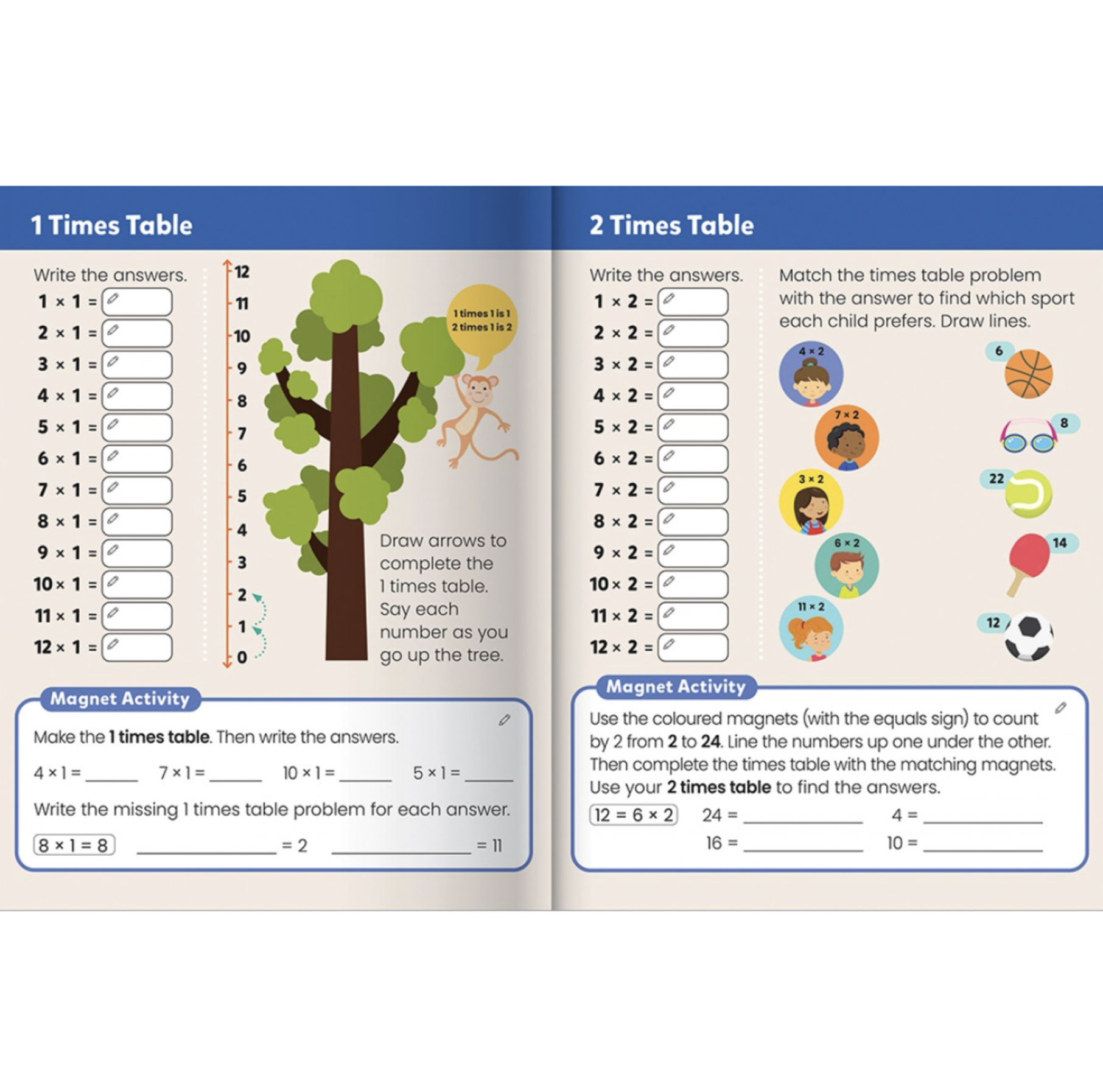 Hinkler 小小探險家磁力時間表書