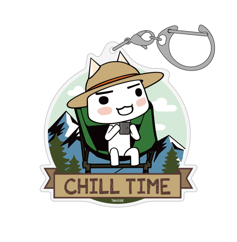 Cospa 011226 トロ アクリルマルチキーホルダー まったりキャンプVer. [どこでもいっしょ]