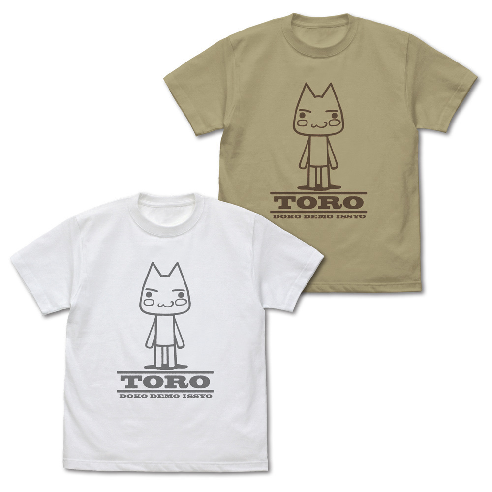 Cospa 011226 トロ ヴィンテージ Tシャツ [どこでもいっしょ] WHITE
