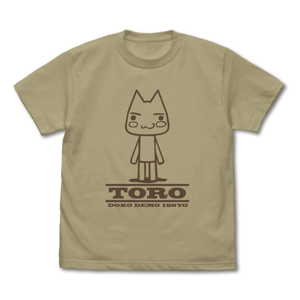 Cospa 011226 トロ ヴィンテージ Tシャツ [どこでもいっしょ] SAND KHAKI