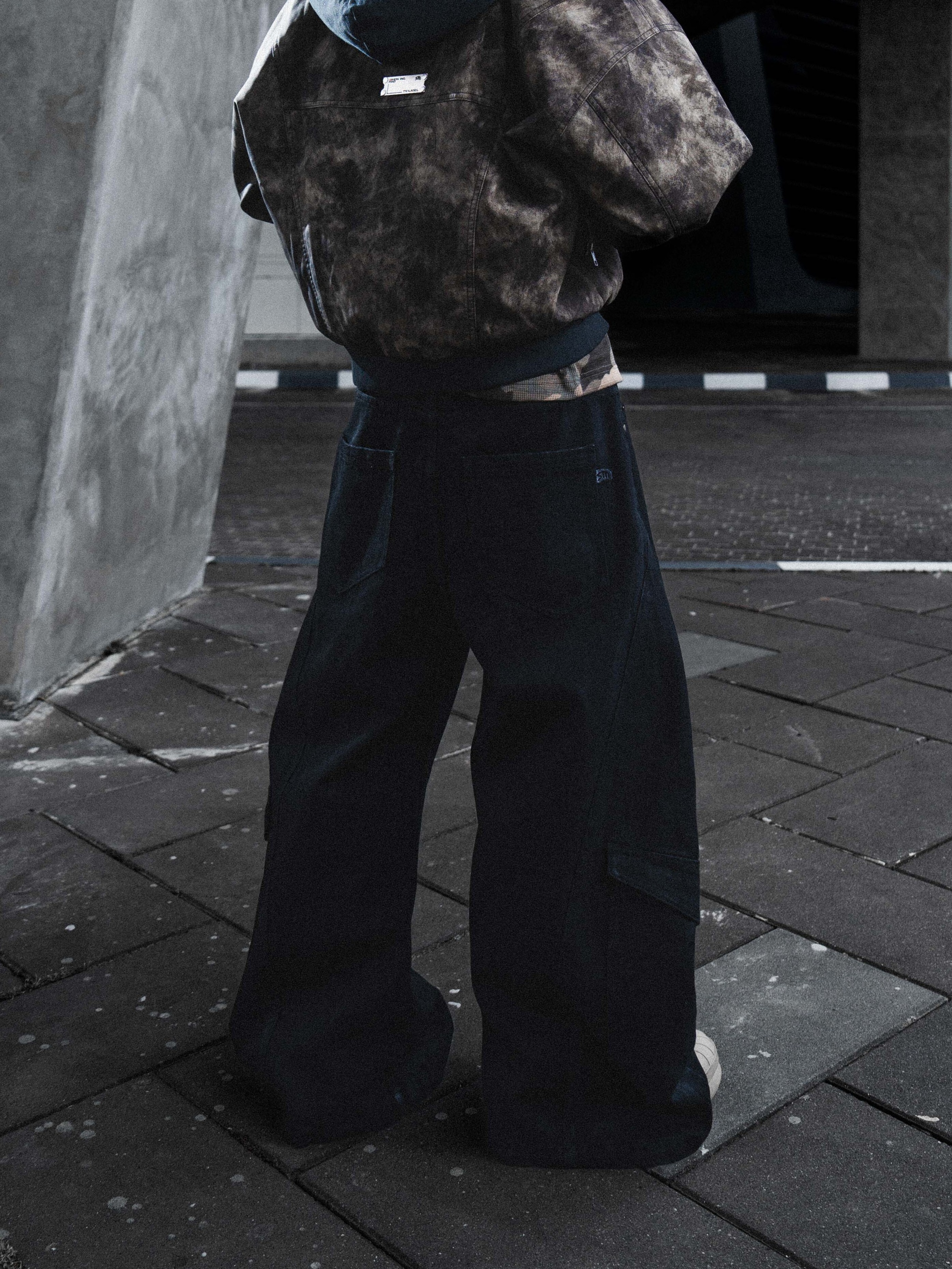 SIMON MADE BW-2520 叛逆少年 蠟膜 彎刀 牛仔褲