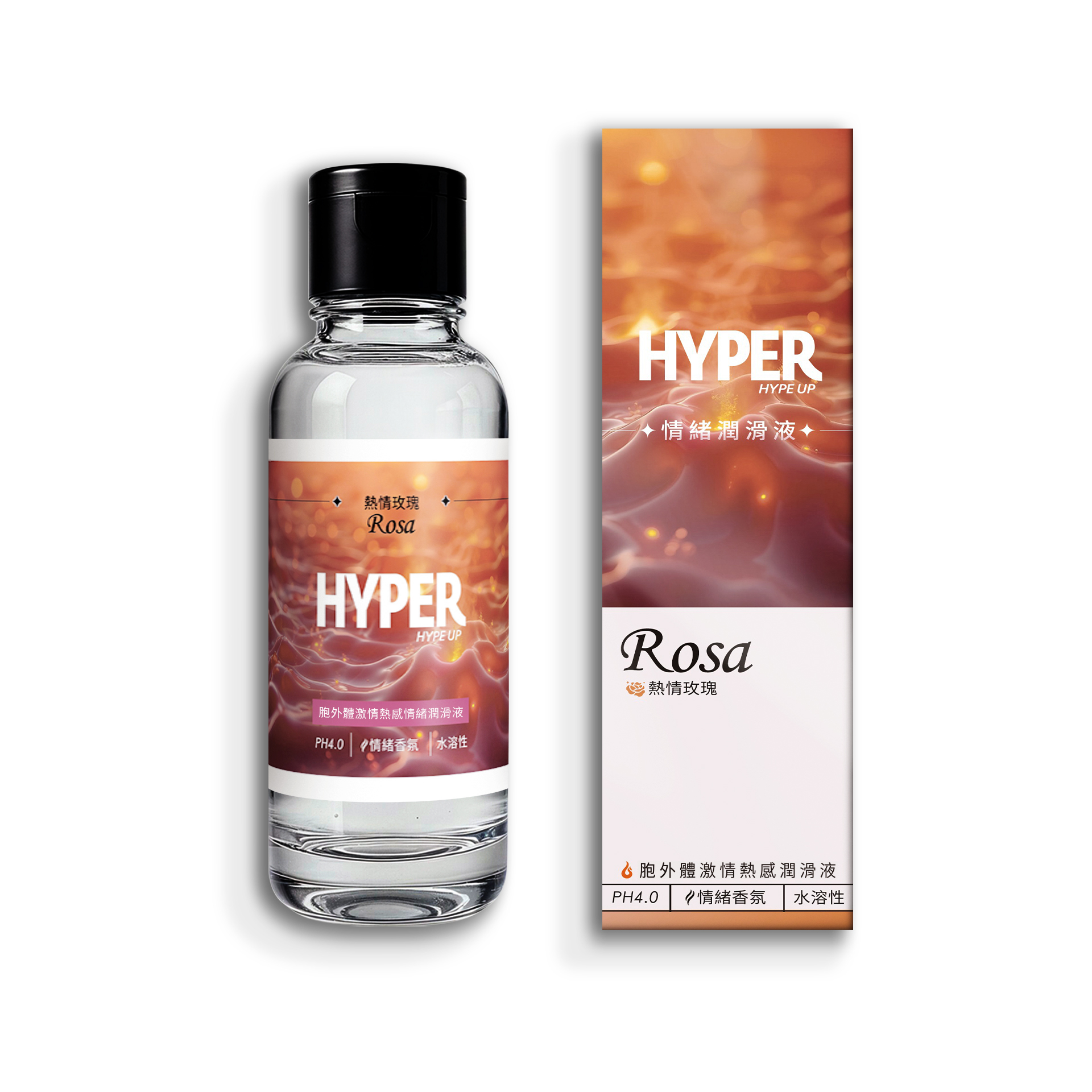 台灣 HARU HYPER ROSA 胞外體激情熱感潤滑液