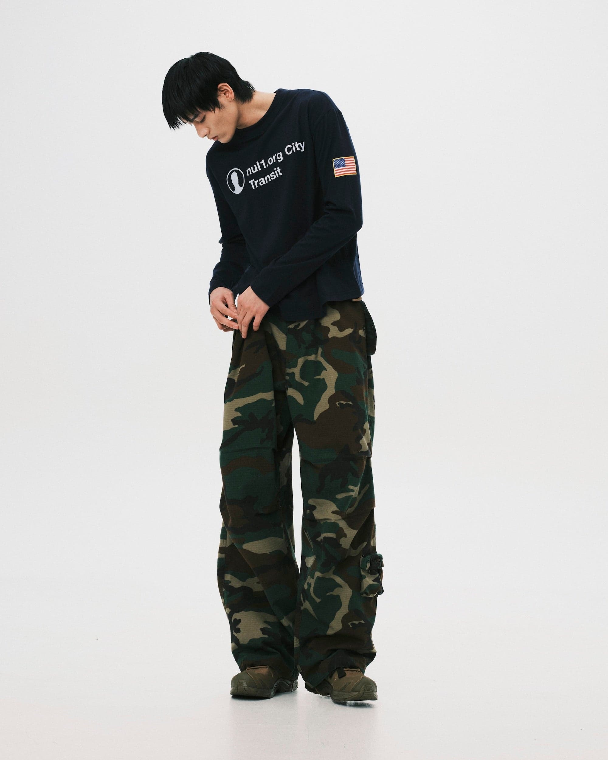 Nul1.org｜Woodland Camo Work Pants
