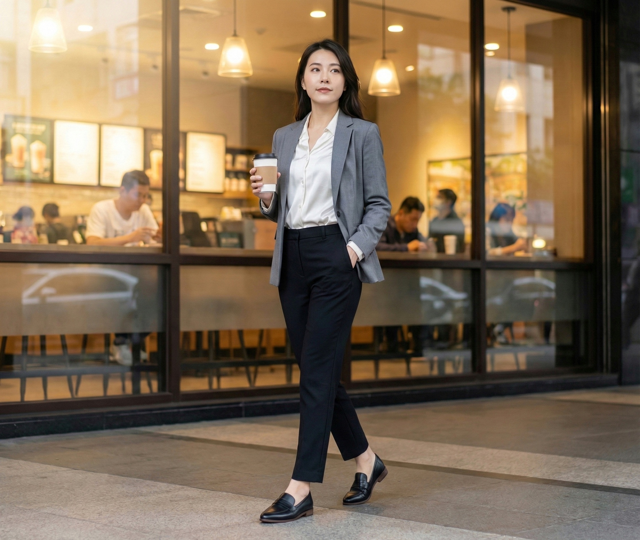 Sanly Joy經典樂福鞋 適合上班族、通勤族，久站不累，真皮女鞋推薦鞋款。