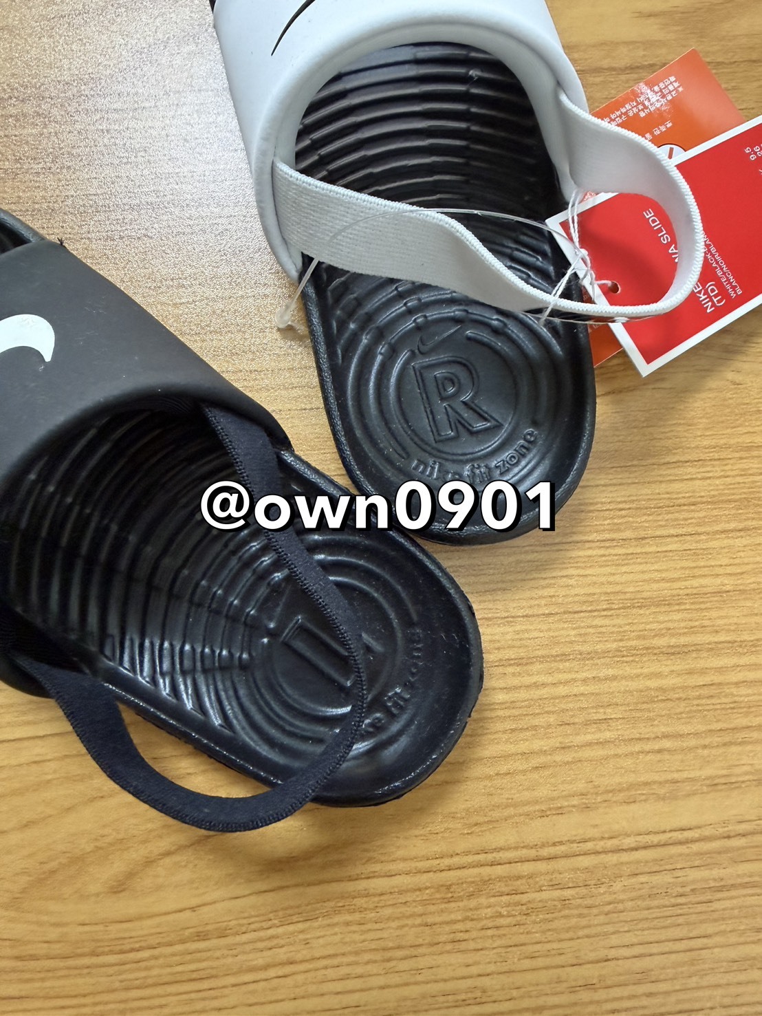 【OWN】NIKE KAWA Slide TD 兒童 涼鞋 拖鞋 涼拖鞋 休閒 黑色 白色  BV1094-001  BV1094-100