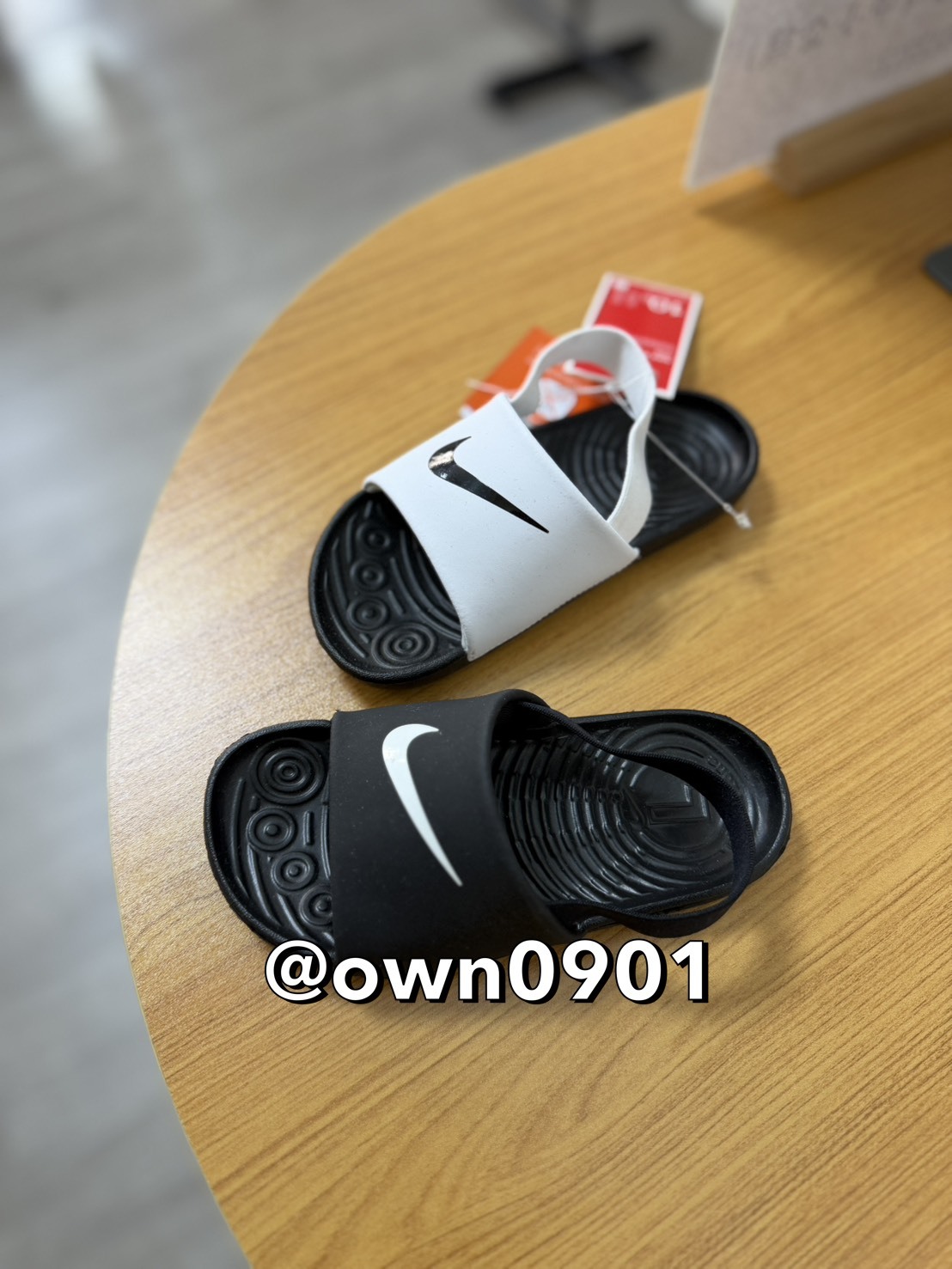 【OWN】NIKE KAWA Slide TD 兒童 涼鞋 拖鞋 涼拖鞋 休閒 黑色 白色  BV1094-001  BV1094-100