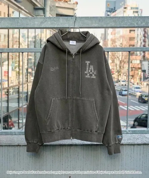 NG-S-MLB 特別版刺繡雙拉鍊刷毛連帽 外套 復古 美國職棒 大聯盟