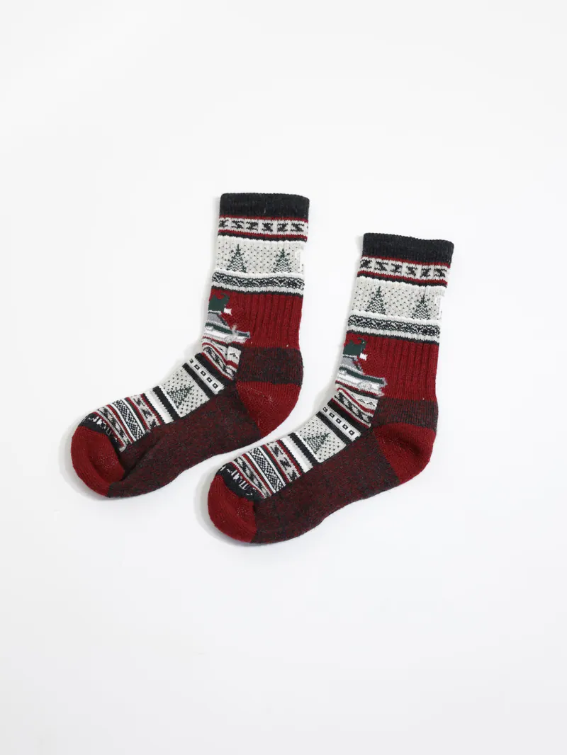 【 L 號】SMARTWOOL 羊毛襪 Unisex 日著中長襪 出遊趣 炭黑色 SW002626003