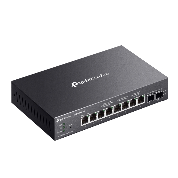 TP-Link SG2210XMP-M2 Omada 8-Port 2.5GBASE-T and 2-Port 10GE SFP+ Switch 智慧型交換器 (附8-Port PoE+)
