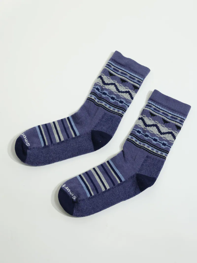【 L 號】Smartwool 羊毛襪 日著中長襪 Hudson Trail 暮藍 SW002249P43