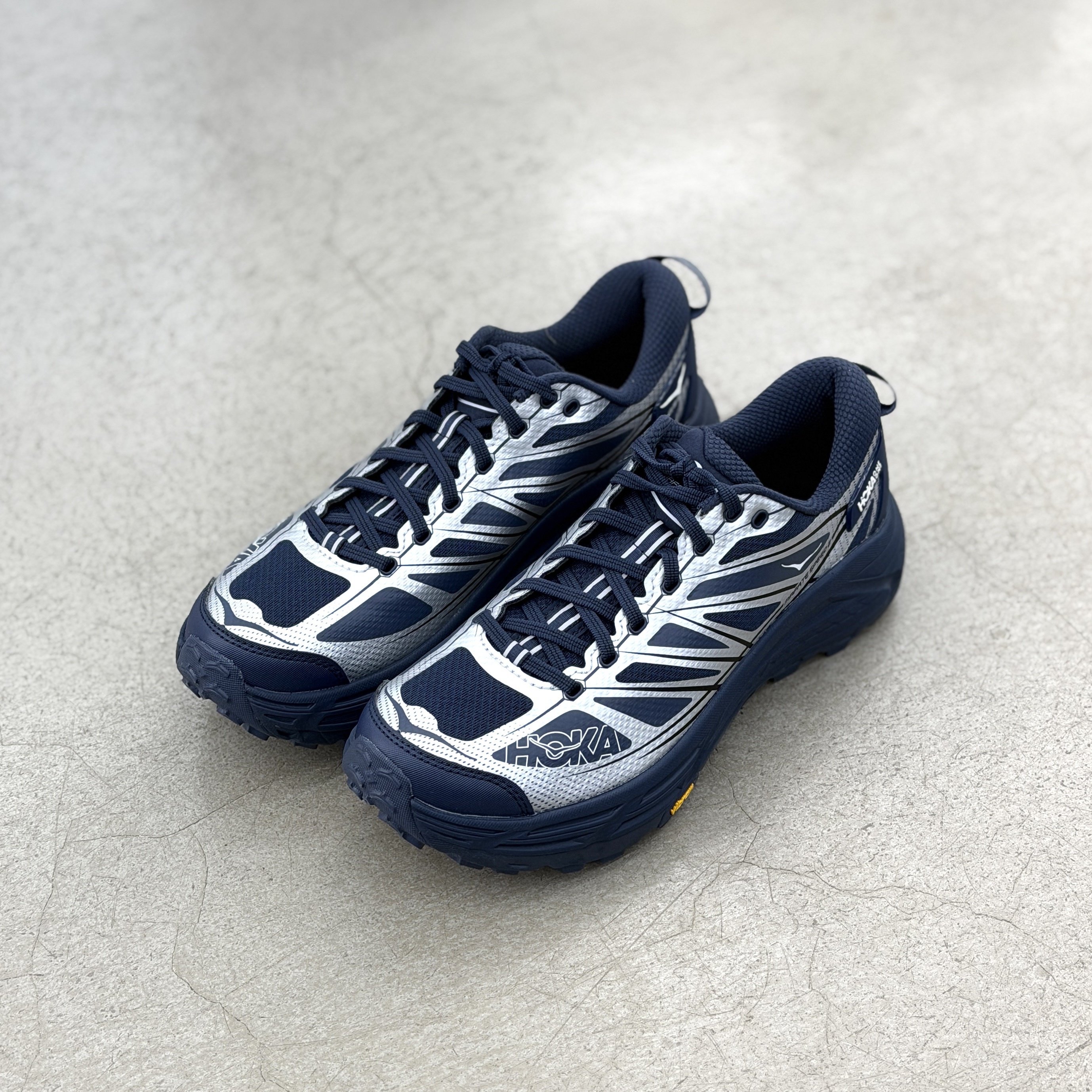 Hoka One One Mafate Speed 2 Navy Silver