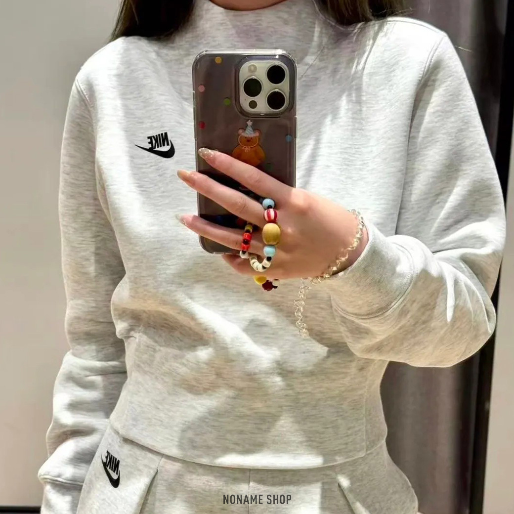 NIKE SPORTSWEAR TECH FLEECE 高領 太空棉 長袖 兩色 (女款)