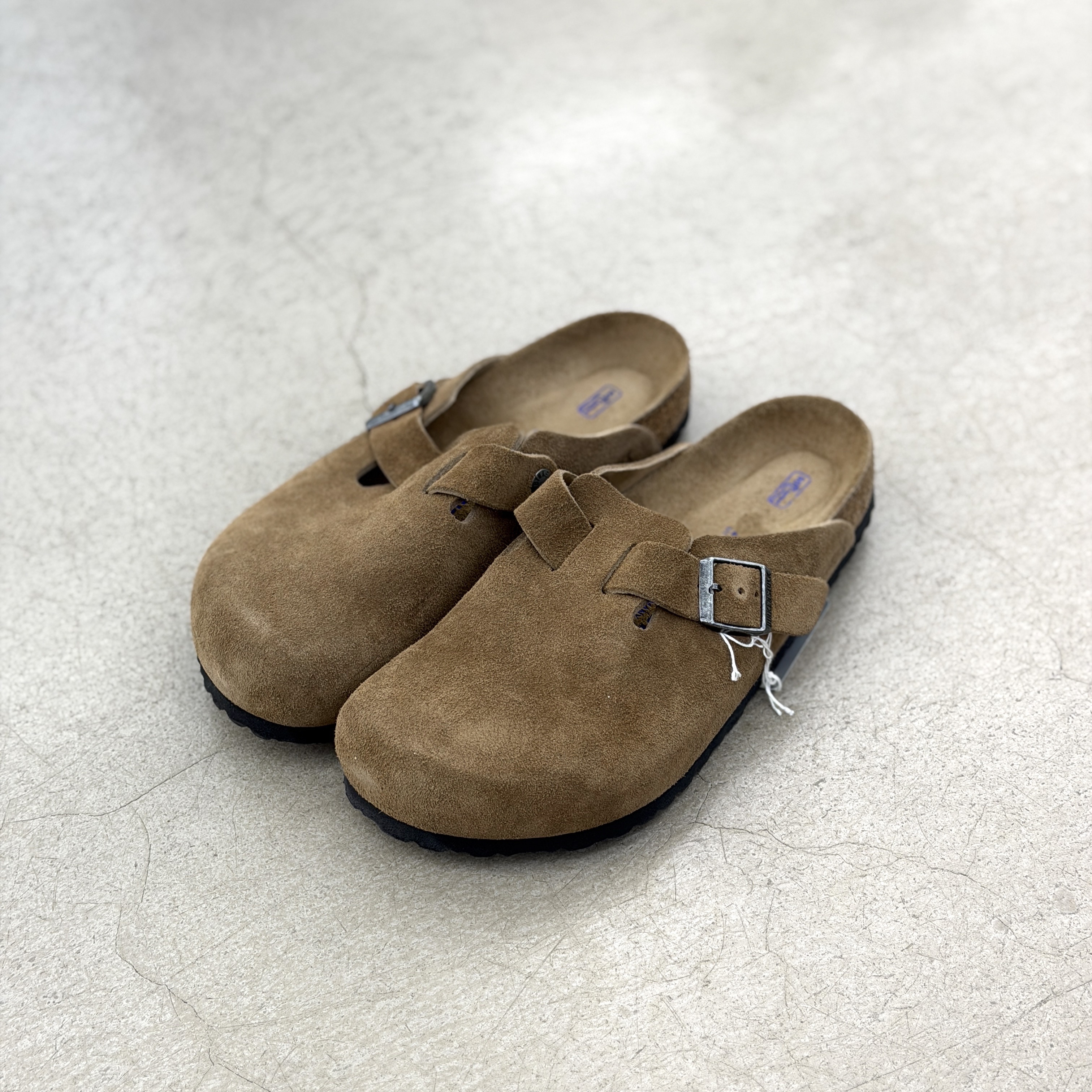Birkenstock Boston Soft Footbed - Dark Tea Tonal | 1030814