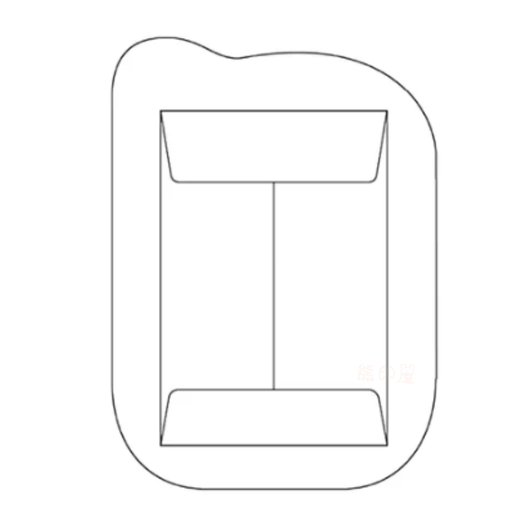 日本Chiikawa 小八貓壽司款 利是封 日本製 (2枚入)