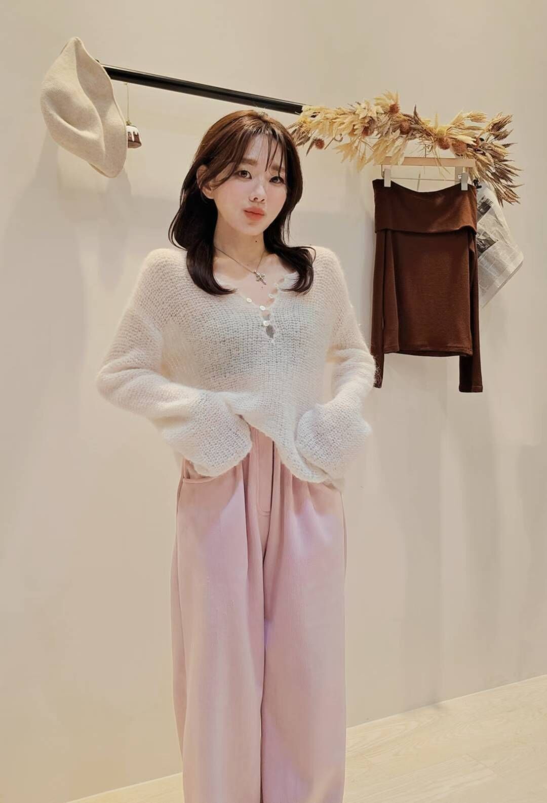 CP5310 休閒長腿加絨燈芯絨褲