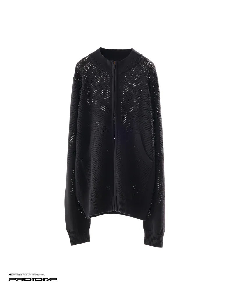 PROTOTYP｜PTP-25A-KT-JKT-001 ACCELERATION AERO Patchwork Knit JKT