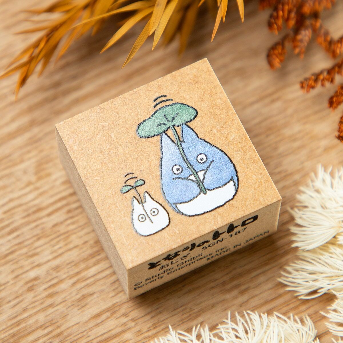 2026賀年印章 龍貓 鞠躬