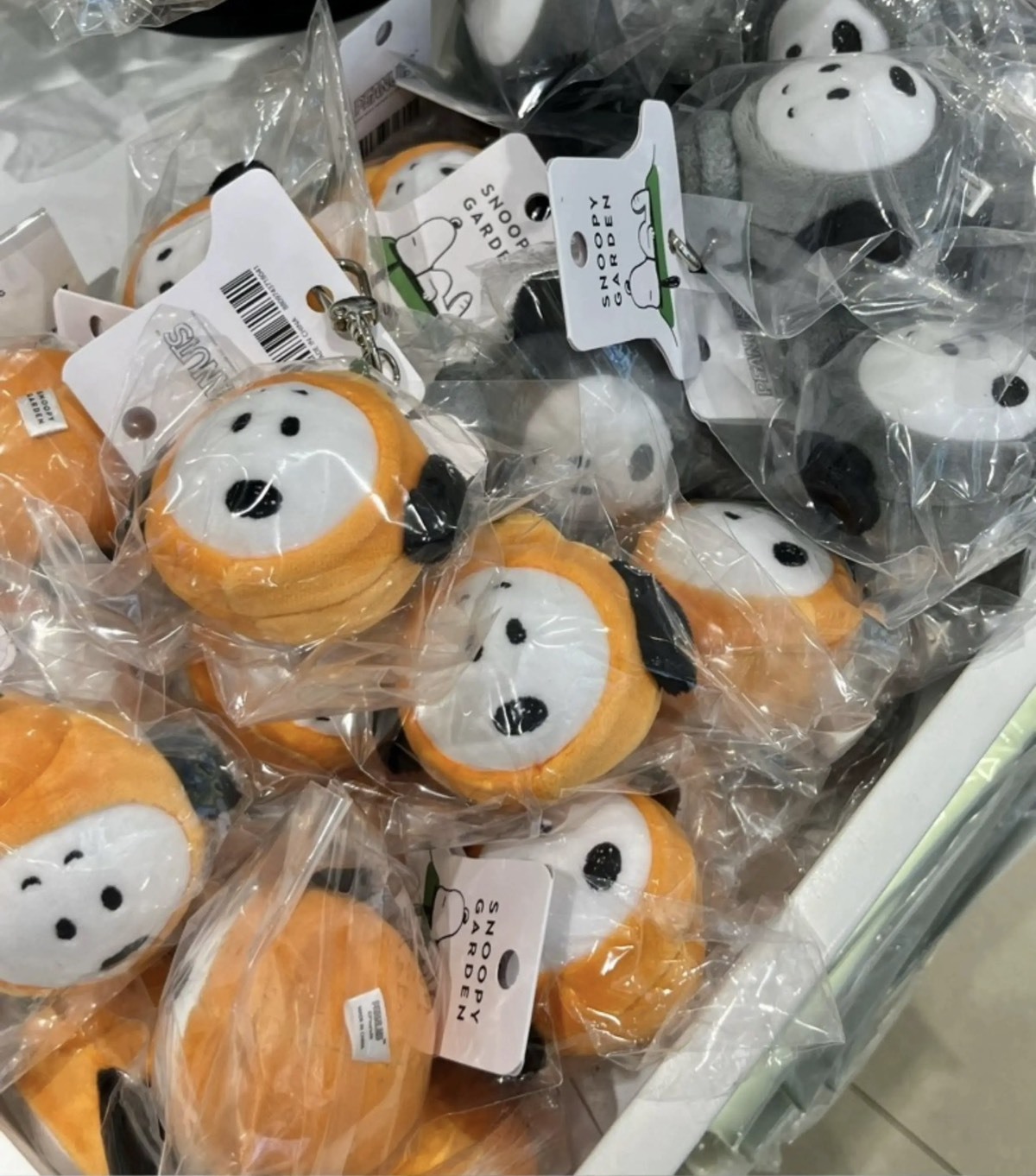 韓國 濟州島限定 !! PEANUTS 史努比 橘子造型 玩偶吊飾