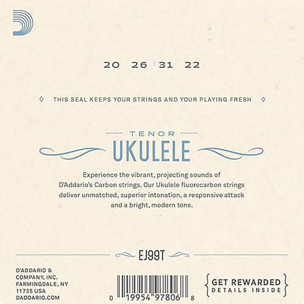 D'addario - EJ99T 烏克麗麗弦 Low G