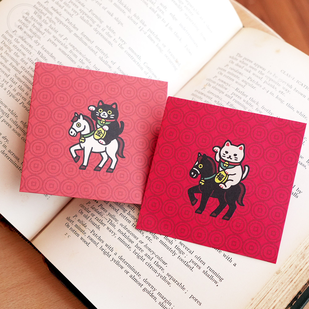 招財貓馬上迎財神 開運小信封：也可做為紅包