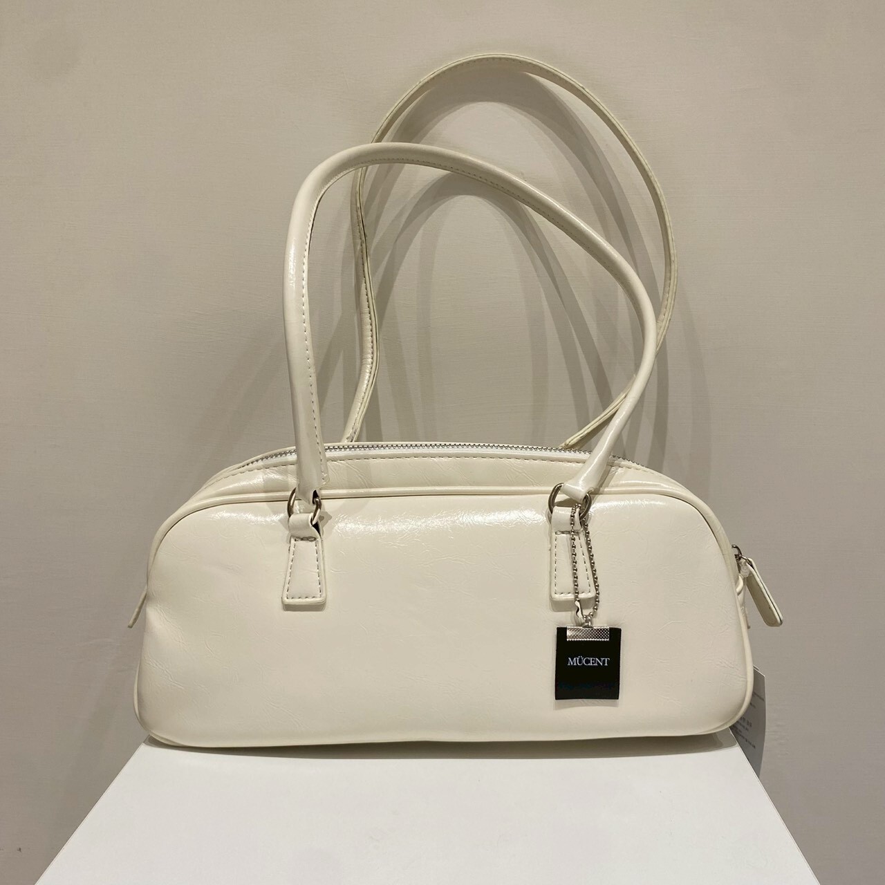 Mucent 韓國 單肩包 (附吊飾)