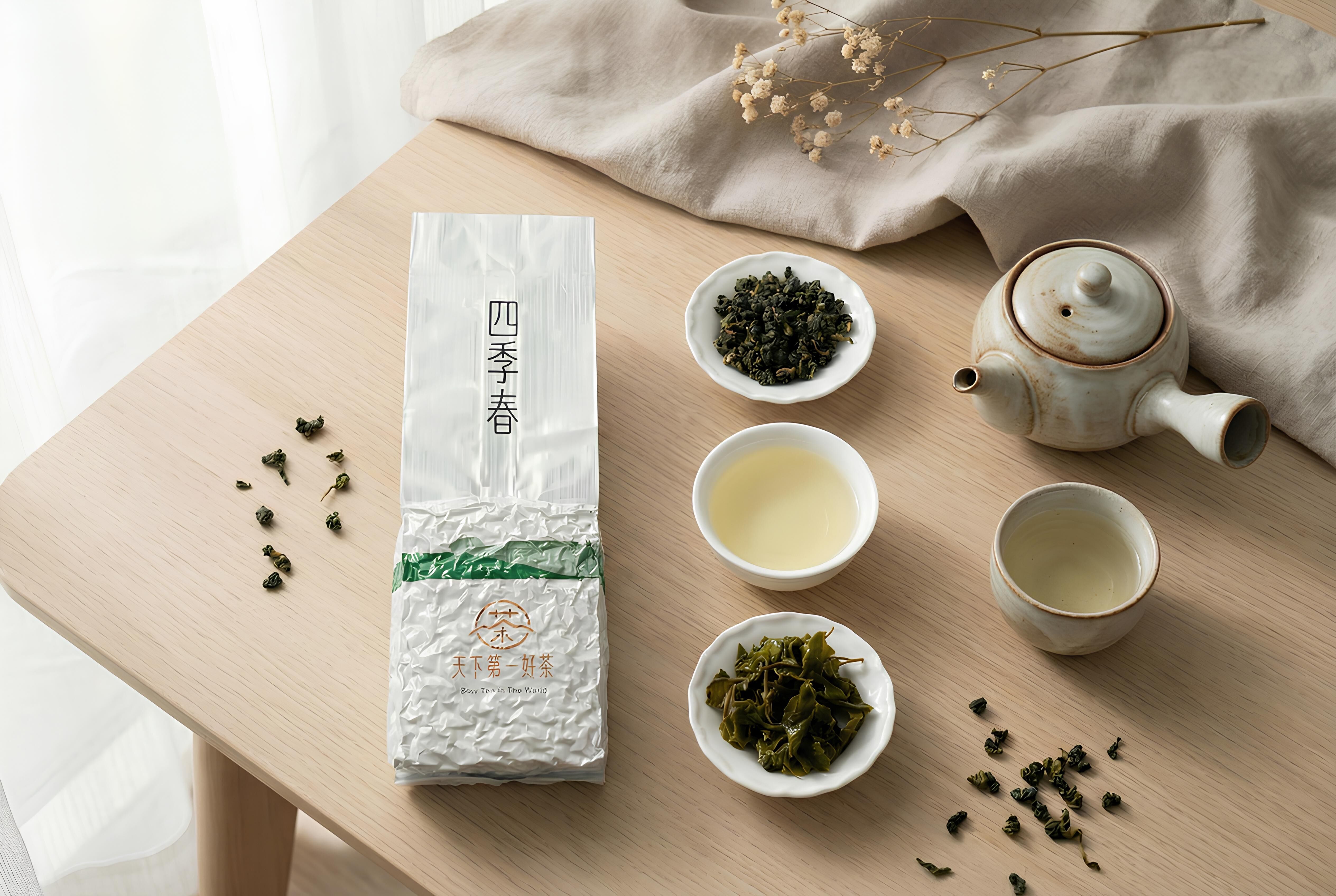 松柏嶺四季春茶區