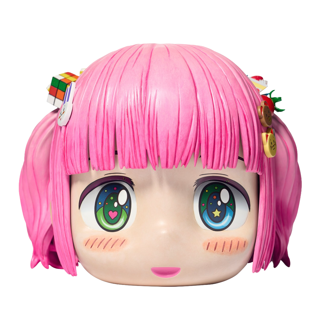 Mr. - Mr. Hikari Head Collectible (Pink)