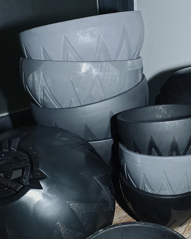 NEIGHBORHOOD SRL × invisible ink P-CHAMBER SRLMEX-L 膠缽