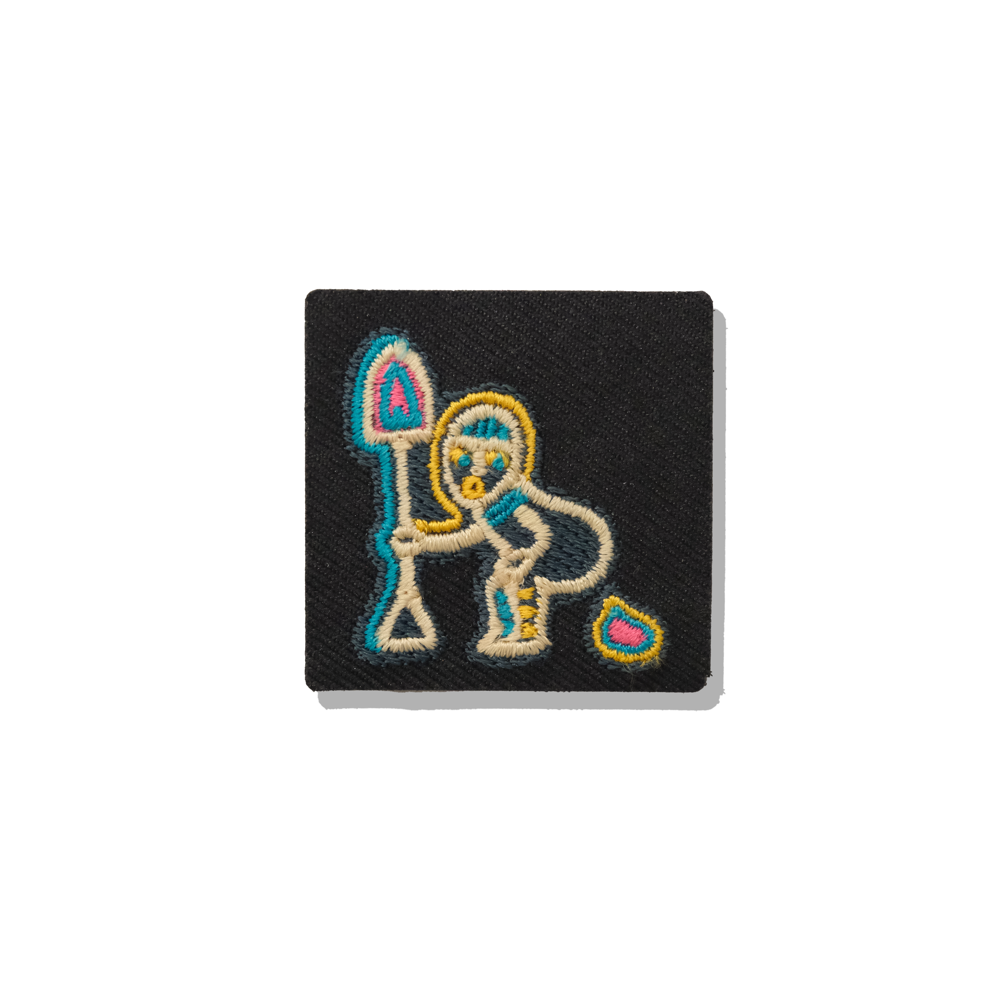 《入山之前，出發之後》刺繡魔鬼氈-方形