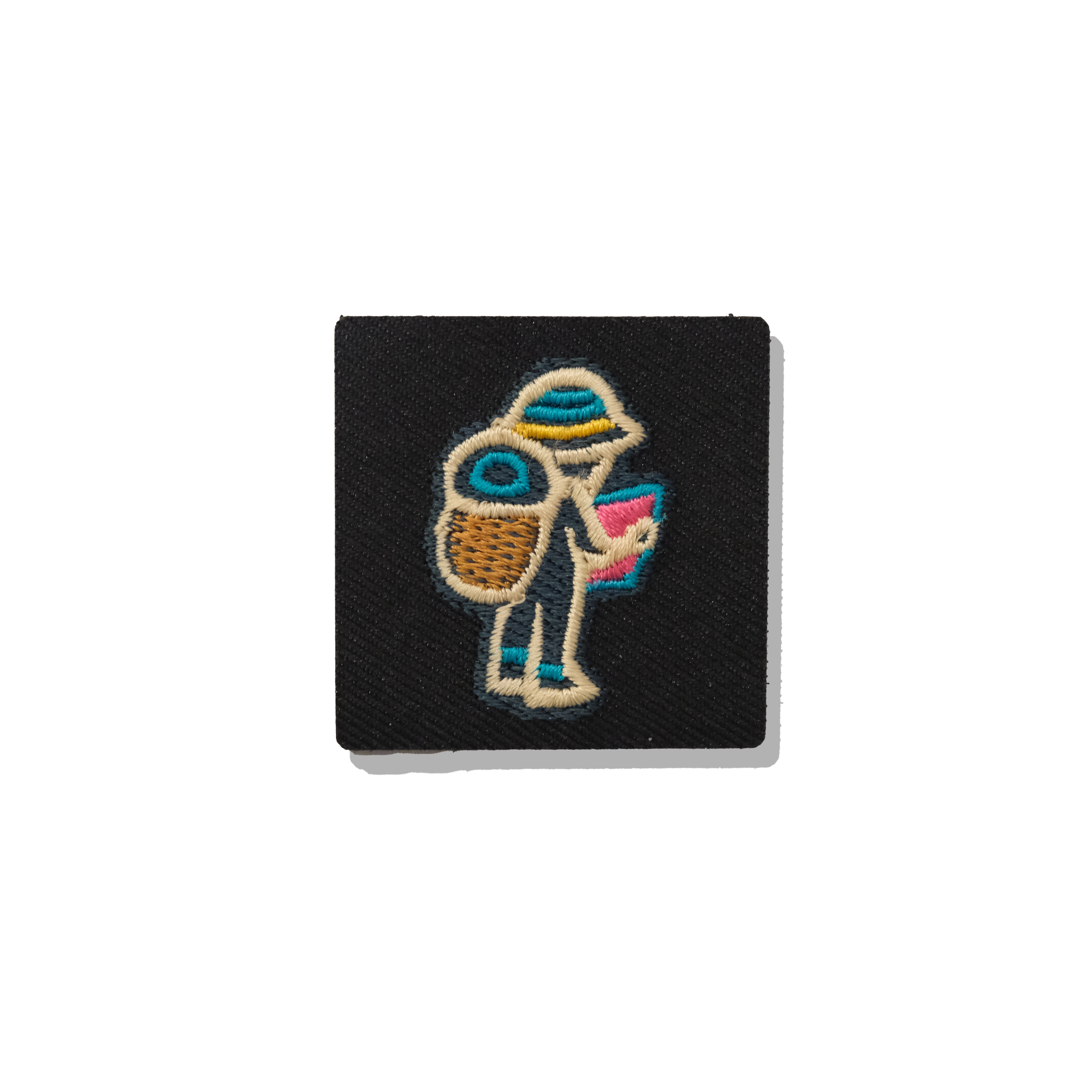 《入山之前，出發之後》刺繡魔鬼氈-方形