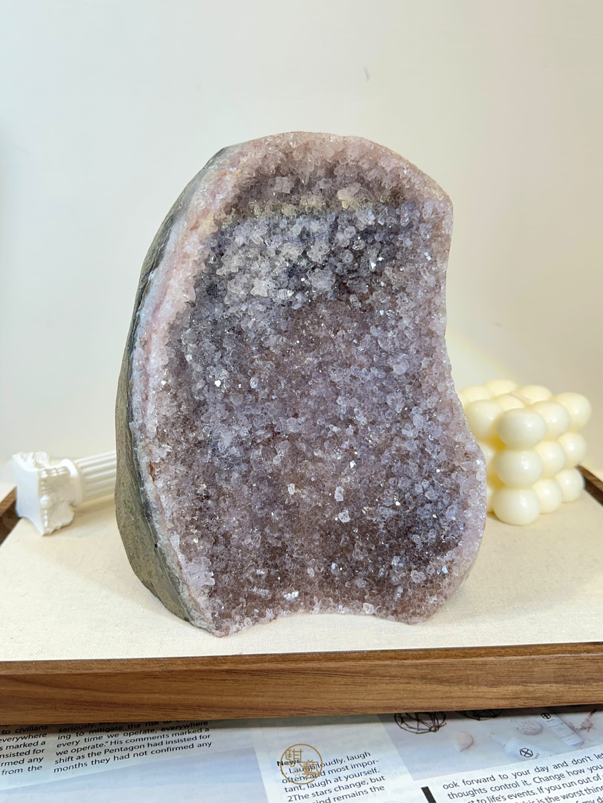 紫晶鎮F048｜細晶密集・溫潤紫光・空間淨化守場