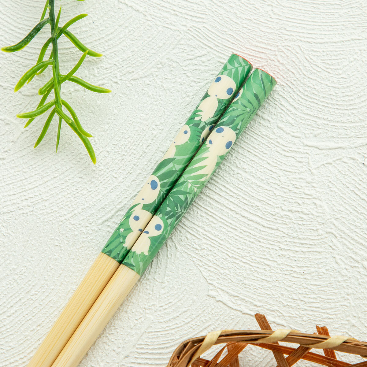 竹筷 魔法公主 木靈 21公分