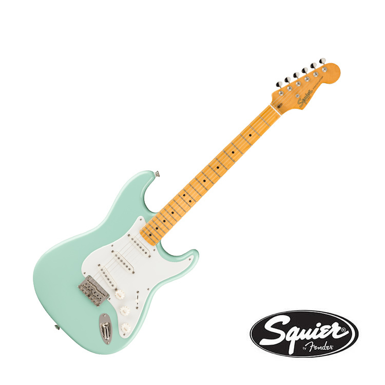 Squier Classic Vibe '50s Strat HT Surf Green 電吉他