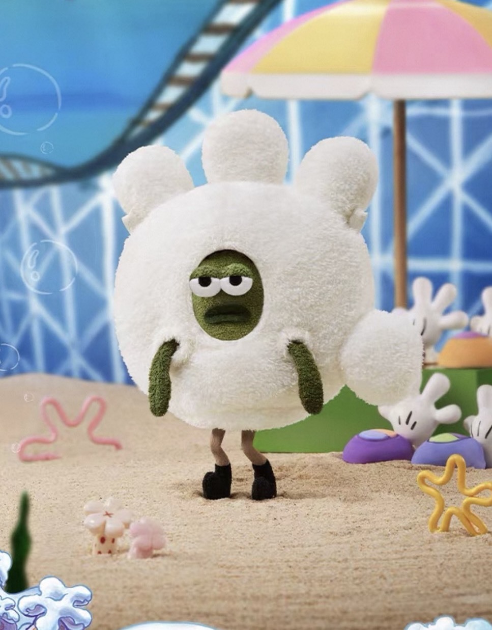 比奇堡居民系列 手套魚 毛絨 娃包