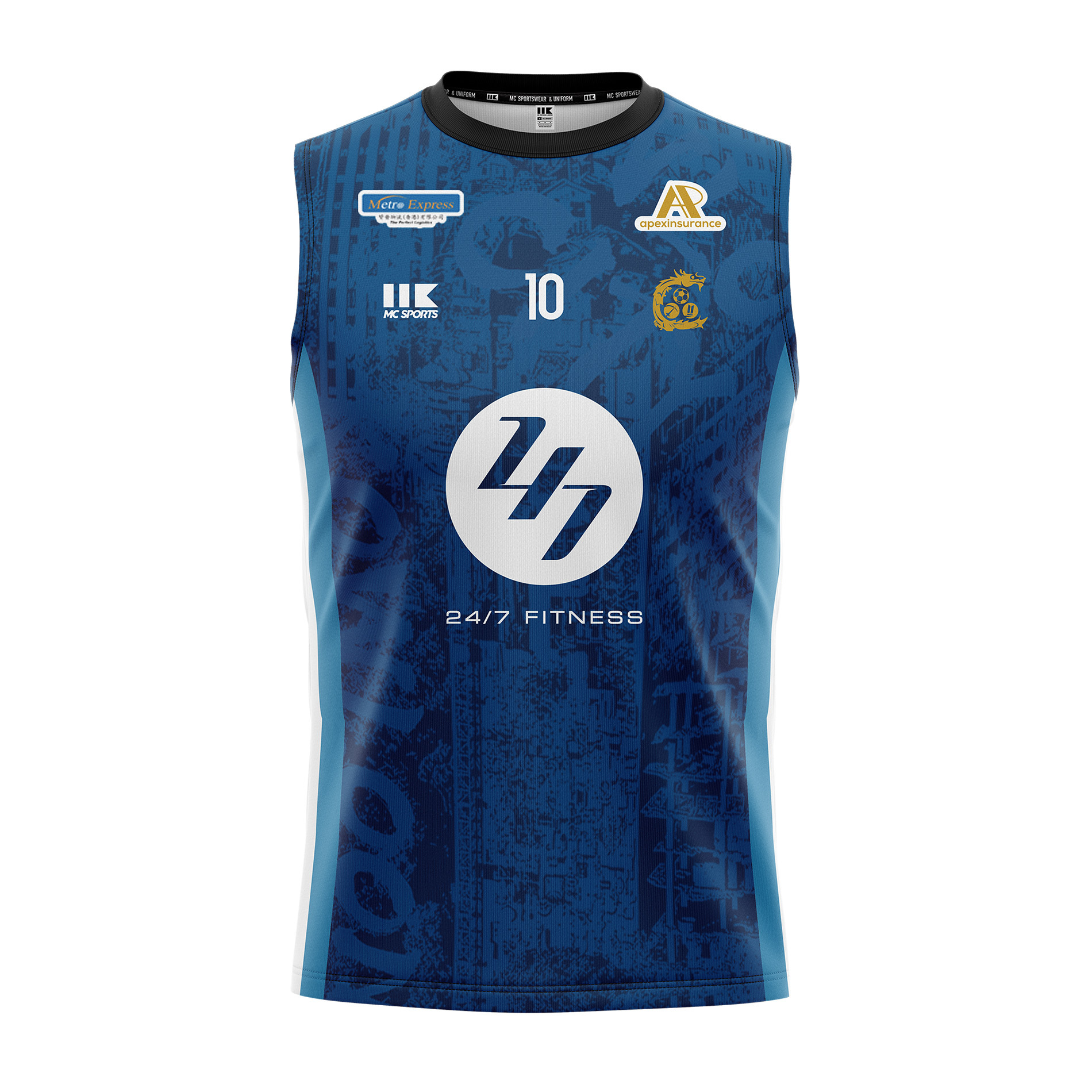 25-26 九龍城足球會球衣背心 (落場版) (預訂)