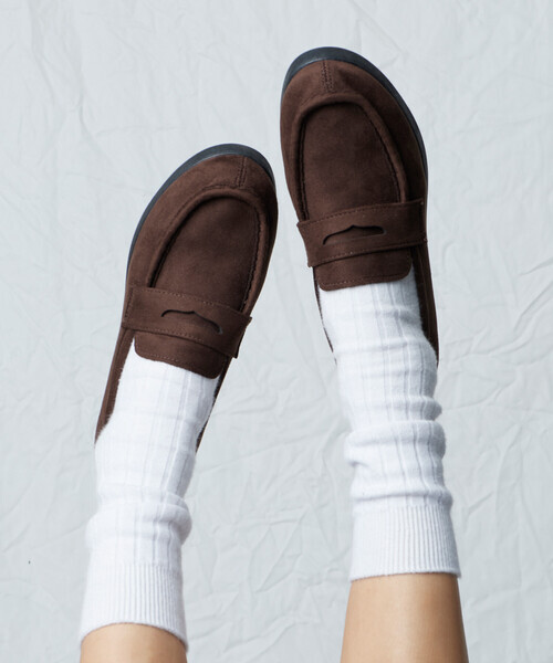 <日本限定 🇯🇵> 日本 FREAK'S STORE 仿麂皮 休閒 樂福鞋 兩色