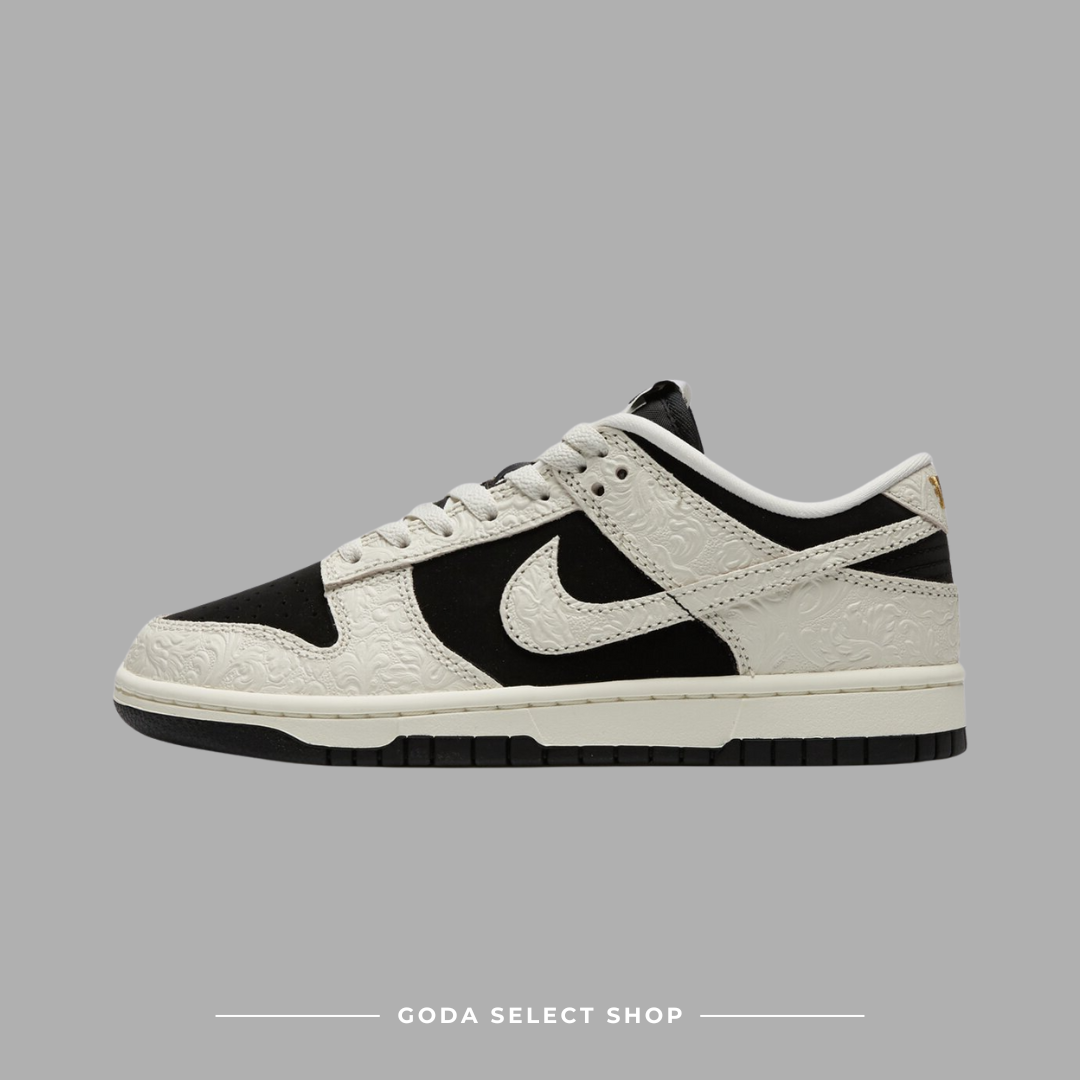 Nike DUNK 黑白 熊貓 新年限定 女款 奶油浮雕 IF3944-001