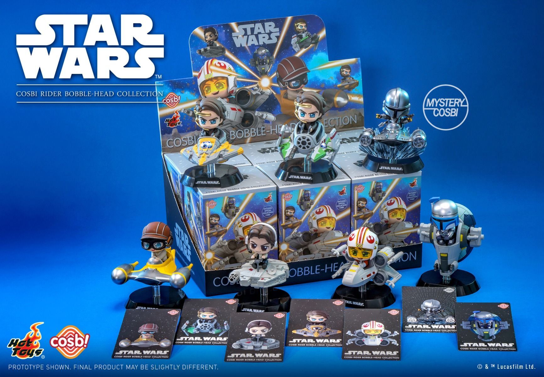 Hot Toys Cosbi CBX181 Star Wars 星際大戰載具系列 盒玩 盲盒 (全6款)