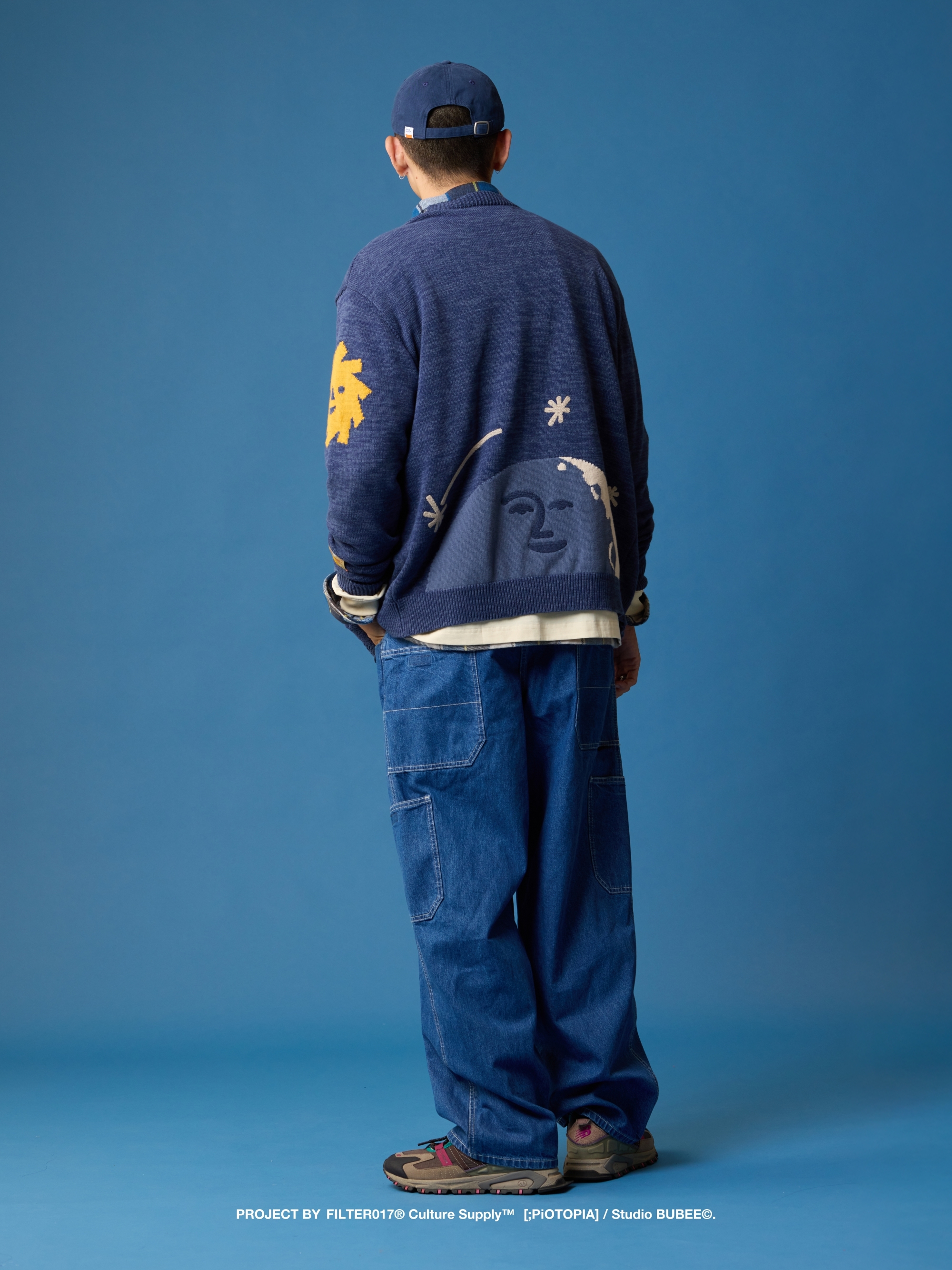 | DAYS & NIGHTS |〔 ;PiOTOPIA〕X BUBEE X FILTER017® Culture Supply™ 緹花開襟毛衣