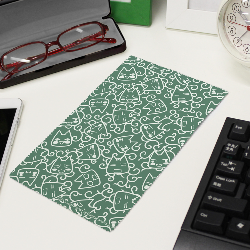 Cospa 011226 トロの唐草模様 クリーナークロス [どこでもいっしょ] 眼鏡布