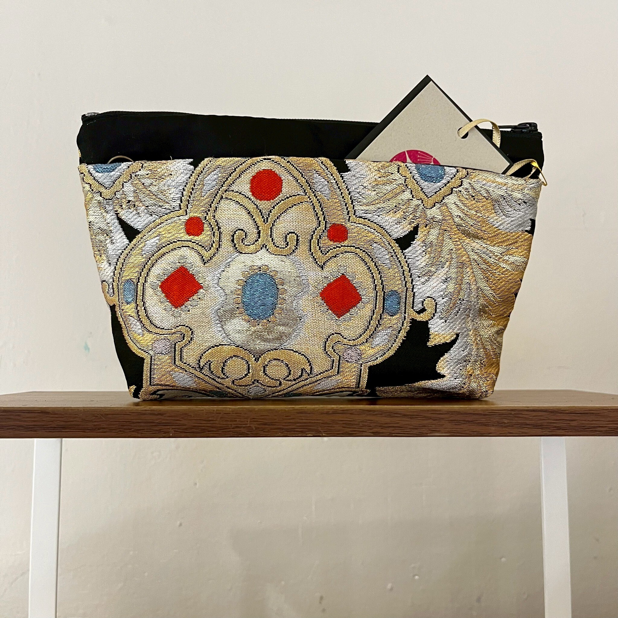 [小梅] 腰帶改製收納包 KEIKO (45)