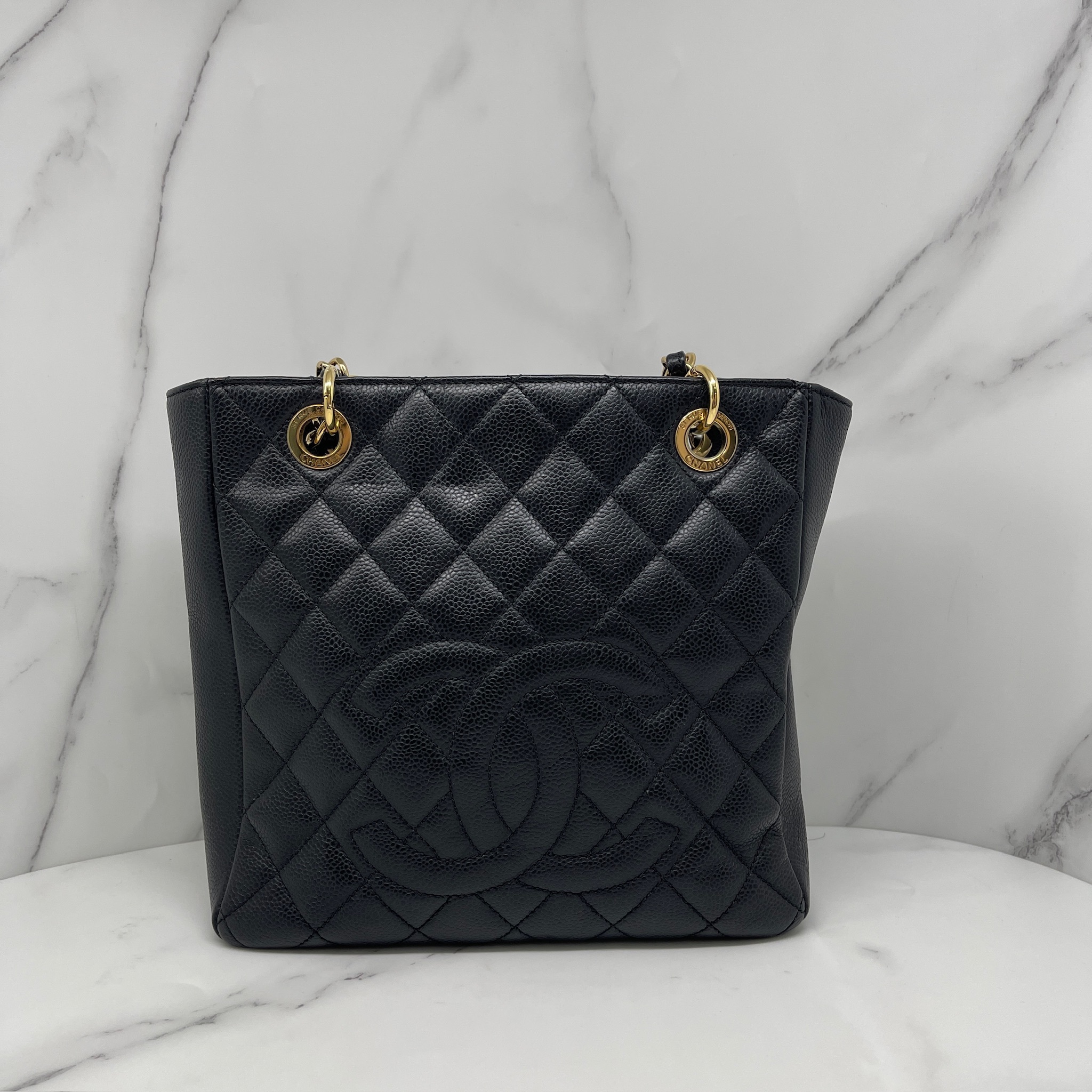 Chanel Vintage Vertical Grand Shopping Tote (GST)