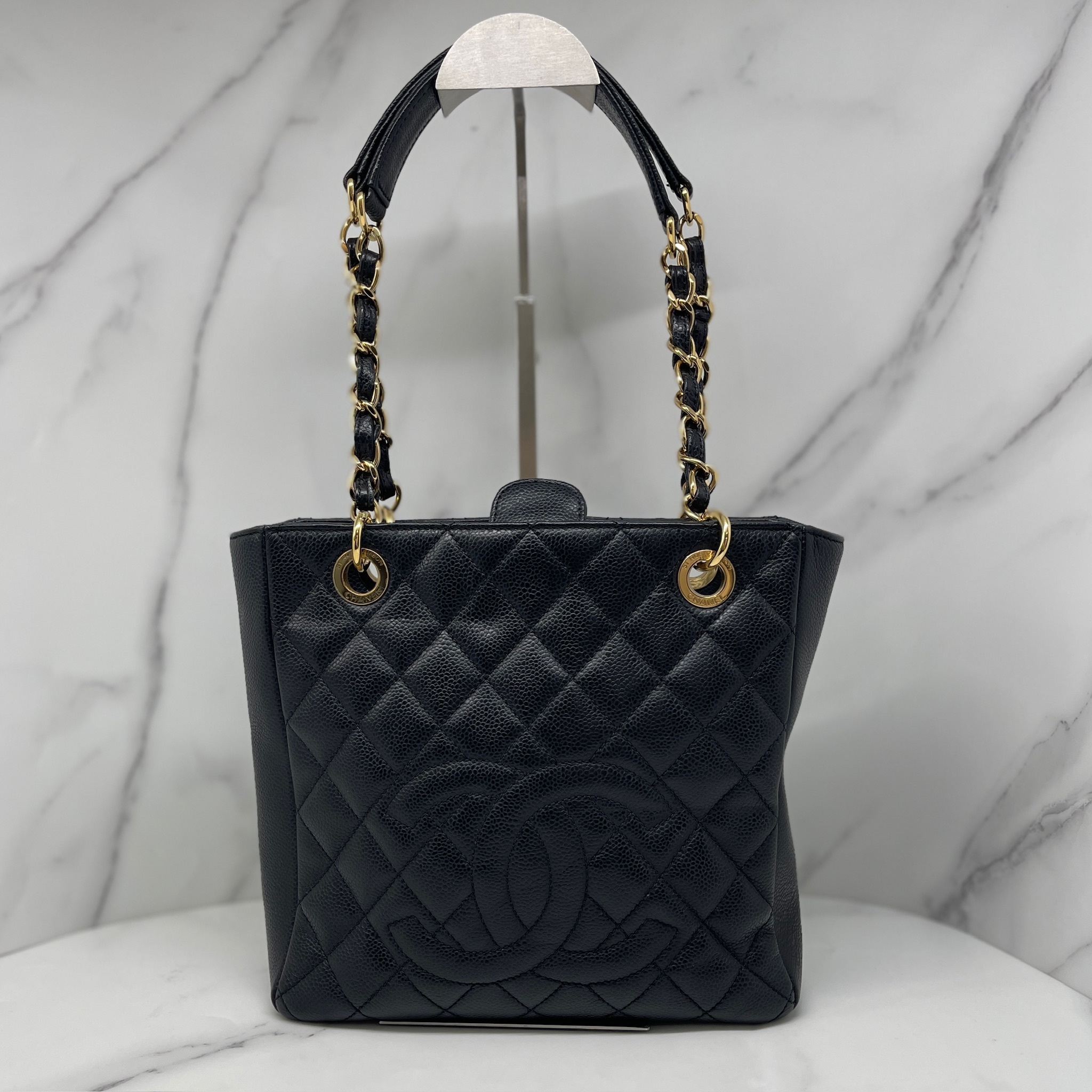 Chanel Vintage Vertical Grand Shopping Tote (GST)