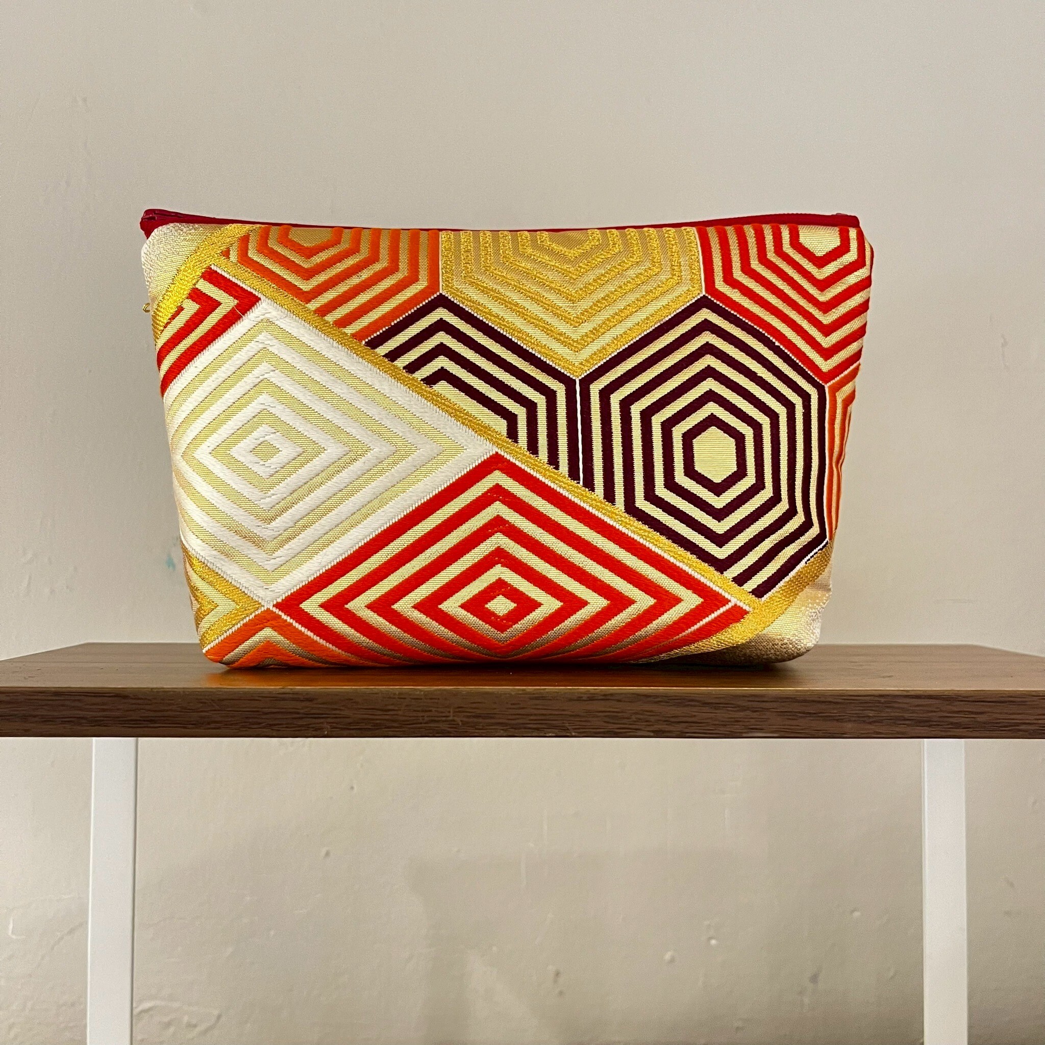 [小梅] 腰帶改製收納包 KEIKO (47)