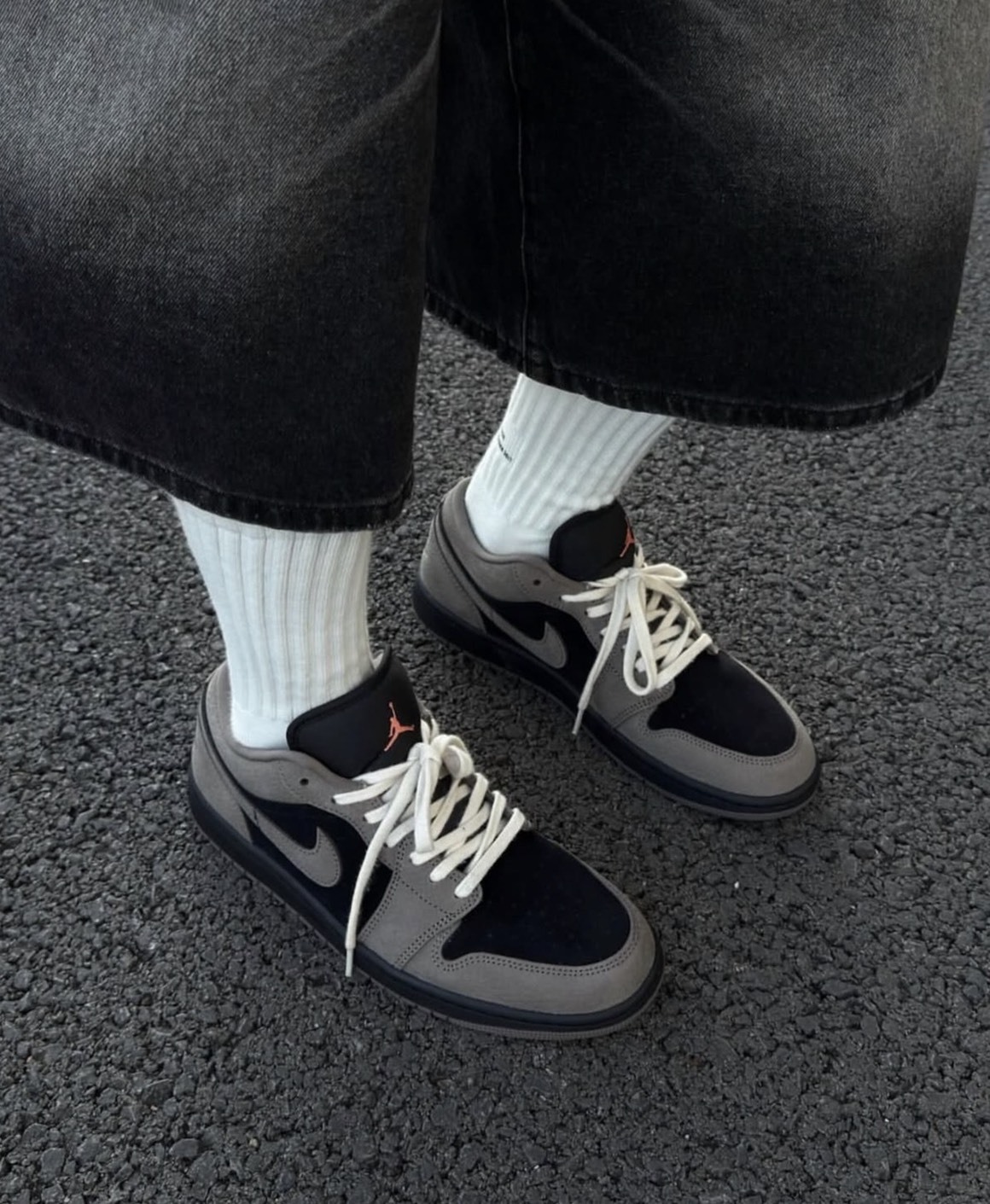 <倒鉤平替✨>Nike Air Jordan 1 Low “Olive Grey” Brings Back 麂皮拼接 摩卡深棕