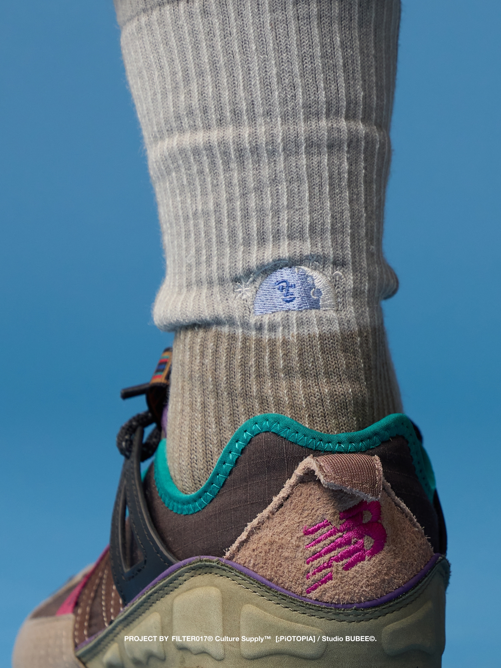 ｜DAYS & NIGHTS｜feat. faam® 美麗諾刺繡羊毛襪