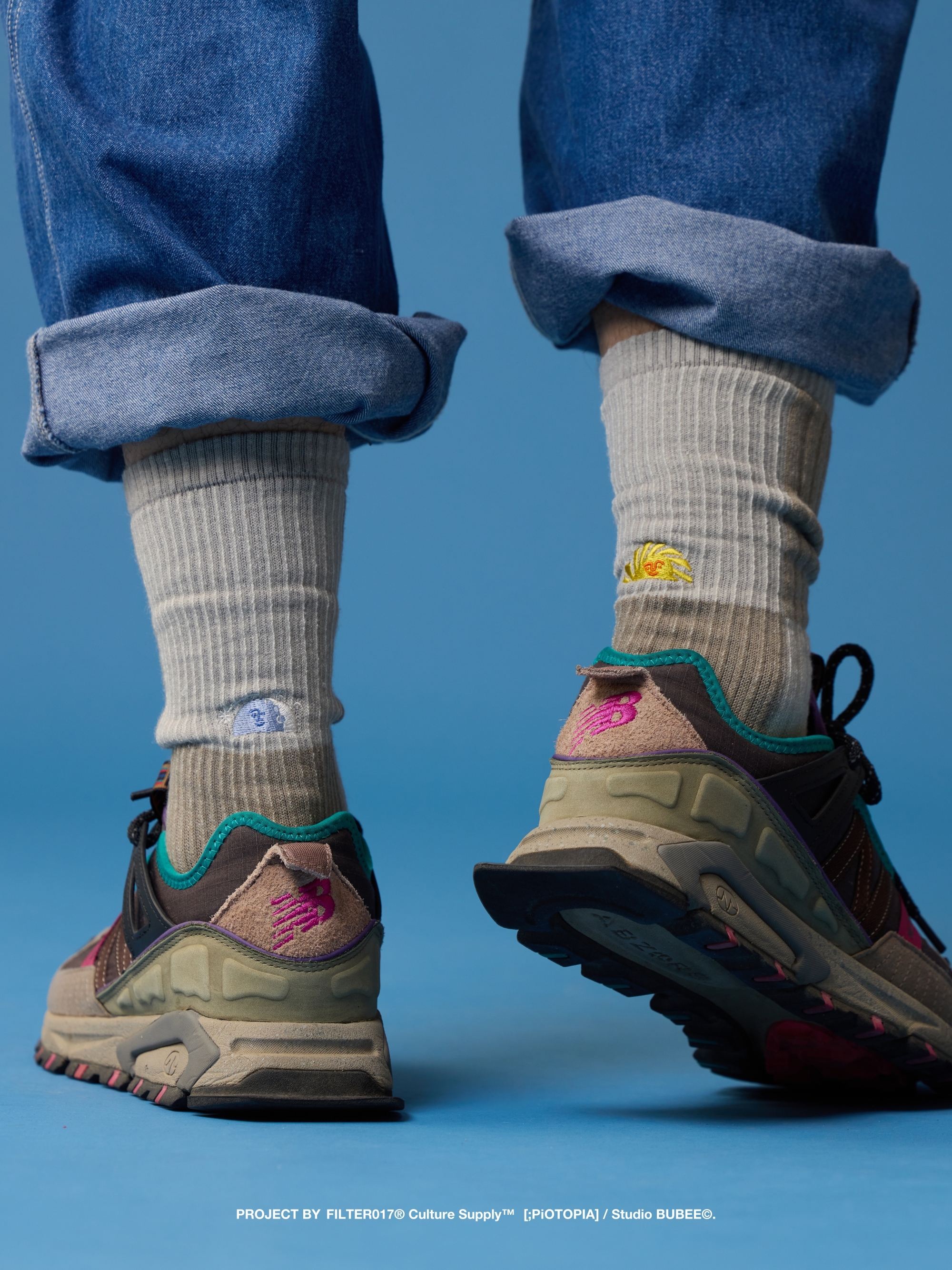 ｜DAYS & NIGHTS｜feat. faam® 美麗諾刺繡羊毛襪