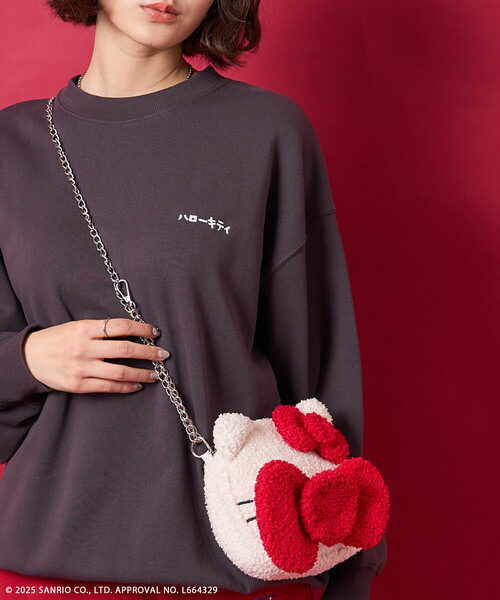 FREAK‘S STORE / "HELLOKITTY" Fluffy Chain Bag